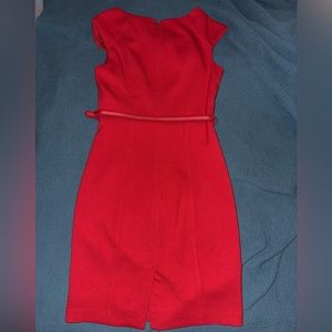 Red dress from The Limited